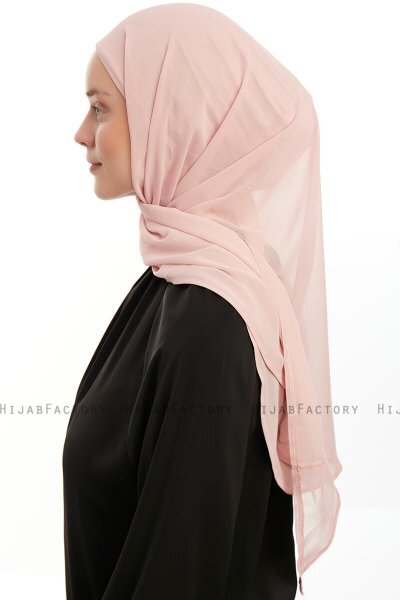 Sahar - Altrosa One Piece Chiffon Hijab