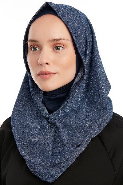 Taliah - Navy Blau One Piece Hijab
