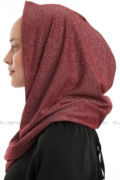 Taliah - Bordeaux One Piece Hijab