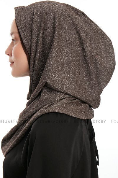 Taliah - Braun One Piece Hijab