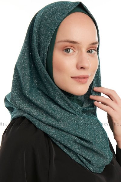Taliah - Dunkelgrün One Piece Hijab