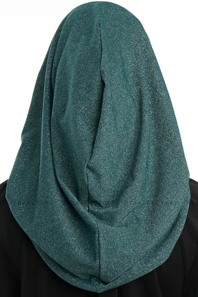 Taliah - Dunkelgrün One Piece Hijab