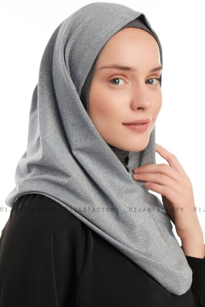 Taliah - Hellgrau One Piece Hijab