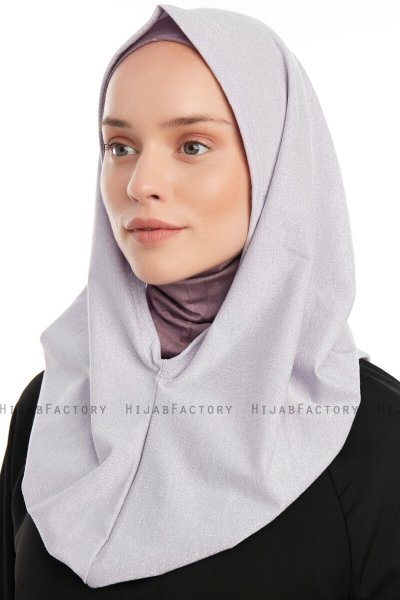 Taliah - Lavender One Piece Hijab