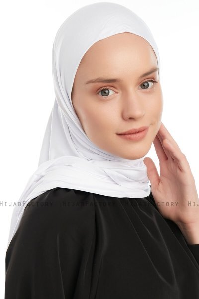 Vesile - Weiß One-Piece Hijab