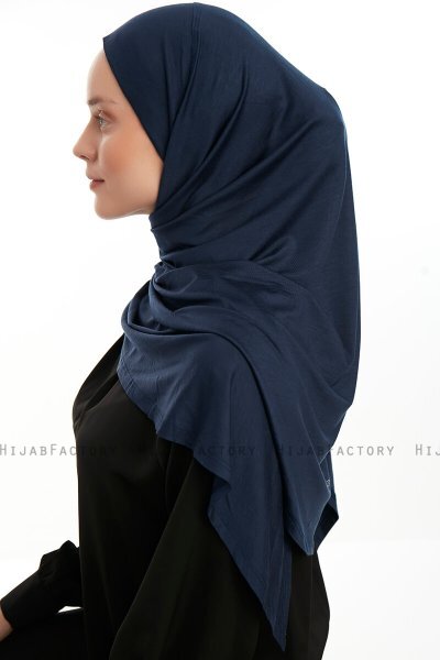Vesile - Navy Blau One-Piece Hijab
