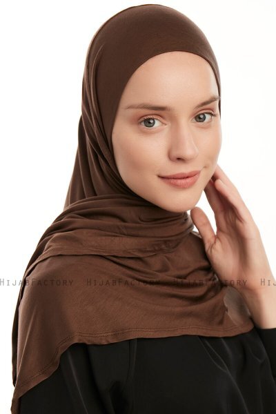 Vesile - Braun One-Piece Hijab