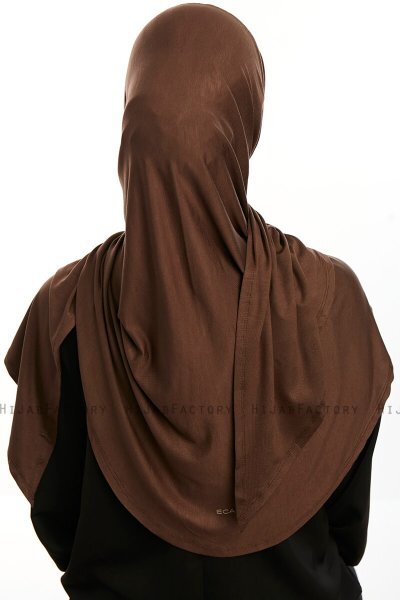 Vesile - Braun One-Piece Hijab