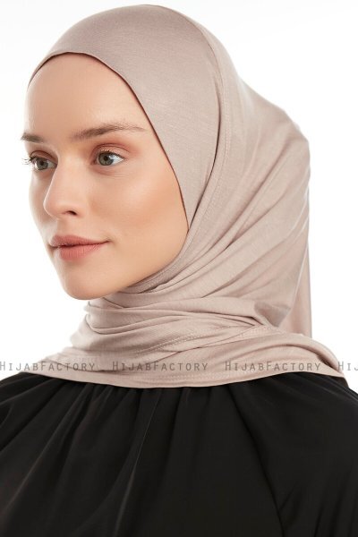 Vesile - Steingrau One-Piece Hijab