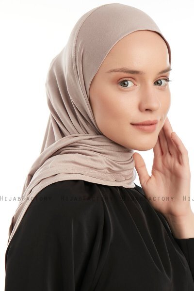 Vesile - Steingrau One-Piece Hijab