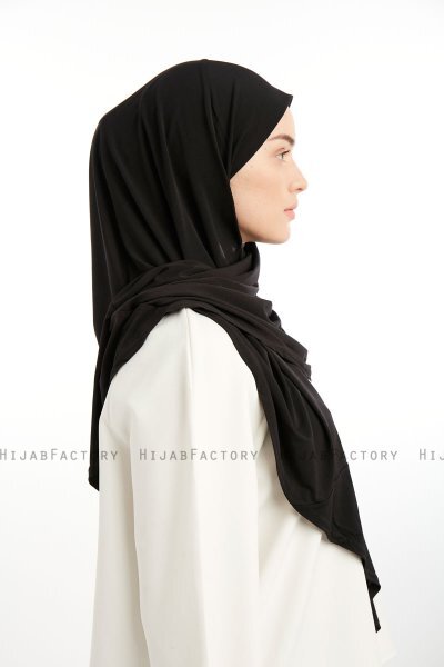 Nermin - Schwarz Sandy Scarfs Hijab