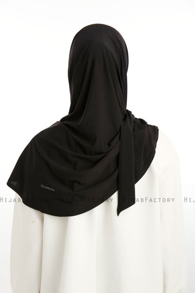 Nermin - Schwarz Sandy Scarfs Hijab