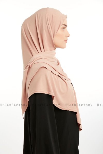 Nermin - Lachsfarbe Sandy Scarfs Hijab