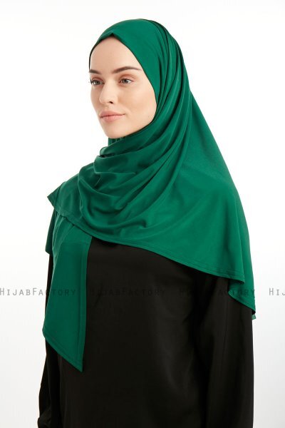 Nermin - Dunkelgrün Sandy Scarfs Hijab