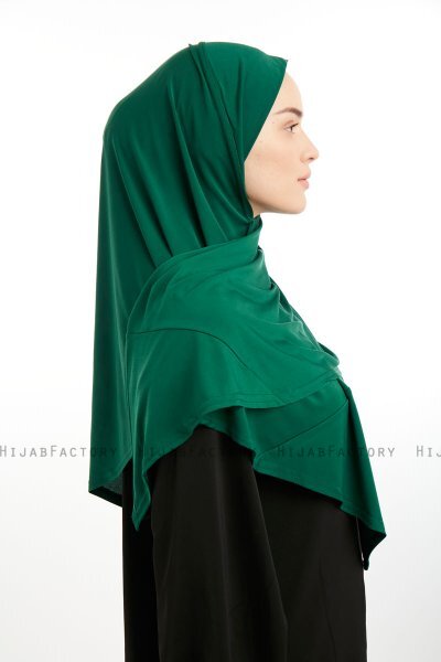 Nermin - Dunkelgrün Sandy Scarfs Hijab