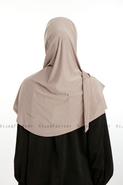 Nermin - Steingrau Sandy Scarfs Hijab