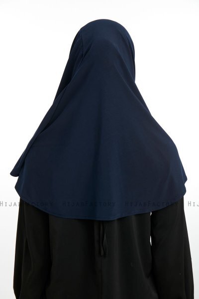 Ilay - Navy Blau Sandy Turban Hijab