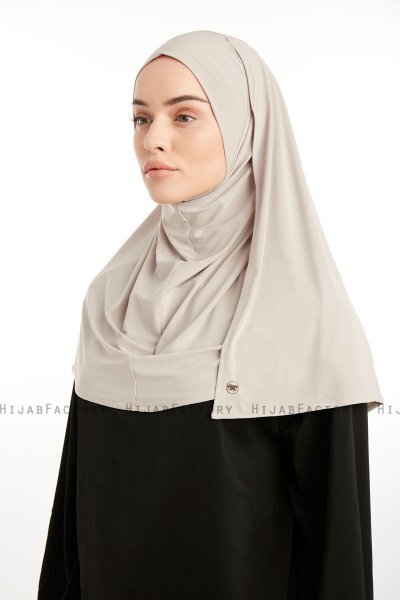 Ilay - Helltaupe Sandy Turban Hijab