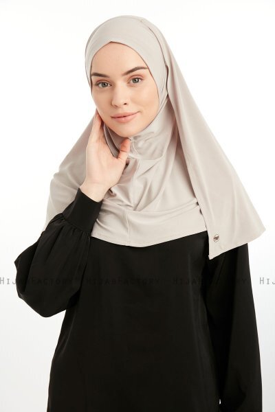 Ilay - Helltaupe Sandy Turban Hijab
