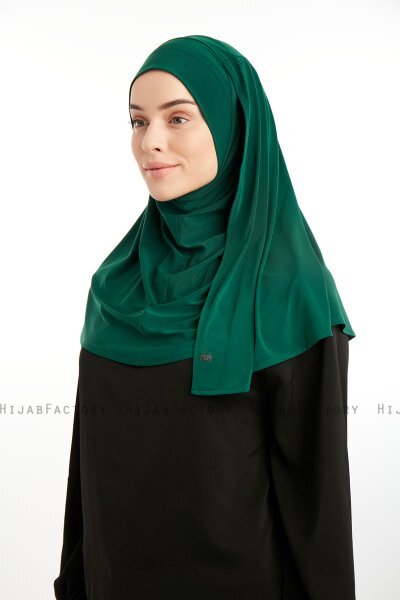 Ilay - Dunkelgrün Sandy Turban Hijab