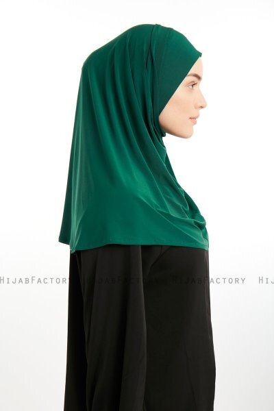 Ilay - Dunkelgrün Sandy Turban Hijab