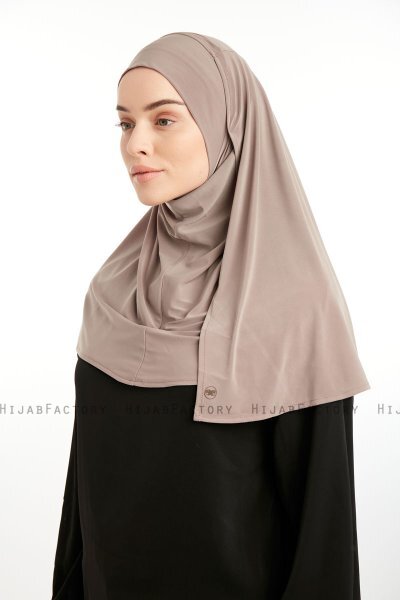 Ilay - Steingrau Sandy Turban Hijab