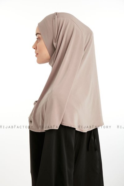 Ilay - Steingrau Sandy Turban Hijab