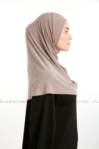 Ilay - Steingrau Sandy Turban Hijab