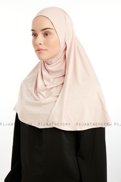Feriha - Altrosa Viskose Turban Hijab