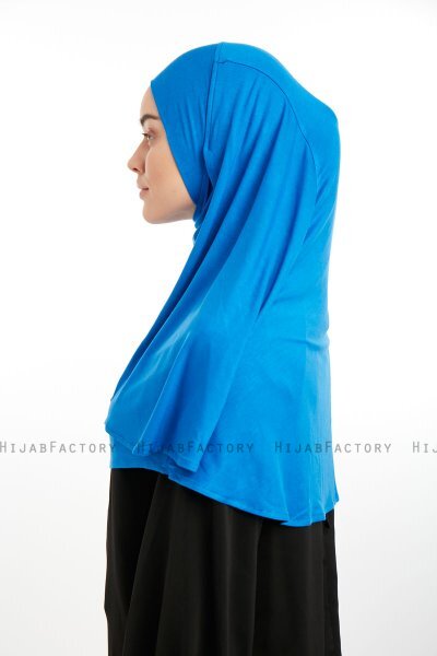 Feriha - Blau Viskose Turban Hijab