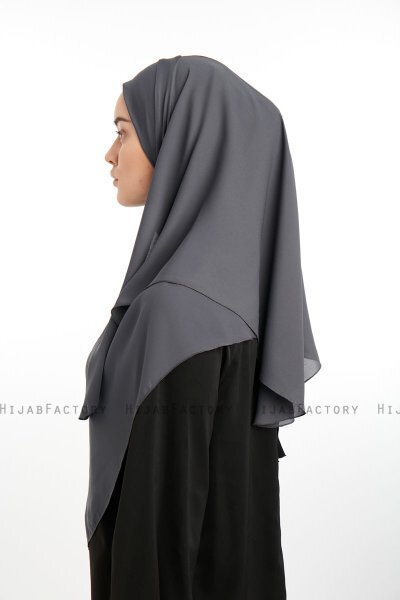 Bengi - Anthrazit Micro Krep Turban Hijab