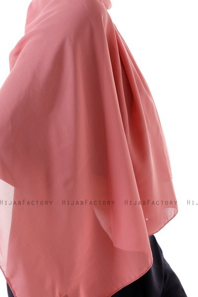 Hadise - Dusky Rose Chiffon Hijab