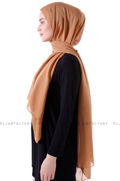 Hadise - Senf Chiffon Hijab