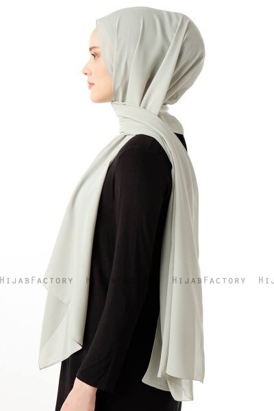 Hadise - Grün Chiffon Hijab