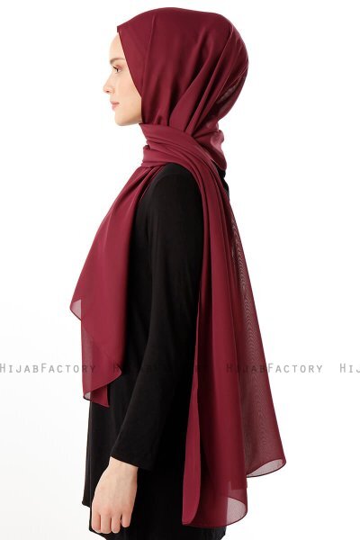Hadise - Pflaume Chiffon Hijab