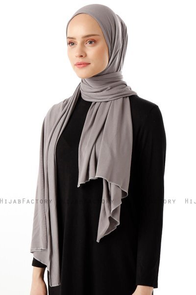 Neylan - Grau Basic Jersey Hijab