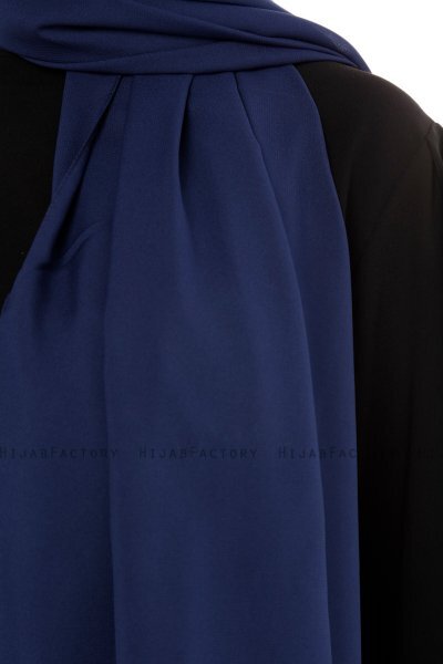 Esra - Navy Blau Chiffon Hijab