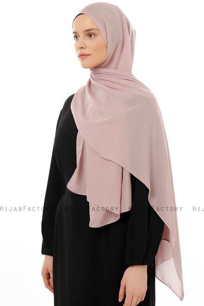 Esra - Dunkelrosa Chiffon Hijab