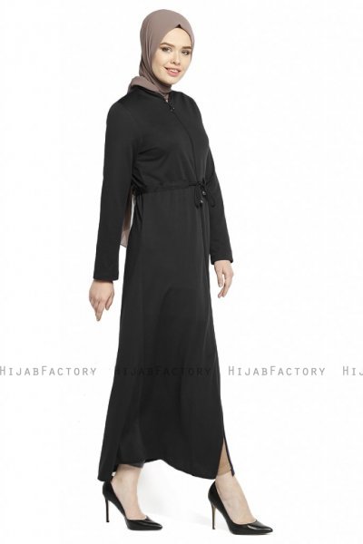 Emine - Schwarz Abaya - Miss Cazibe