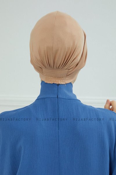 Astrid - Sand Baumwolle Turban