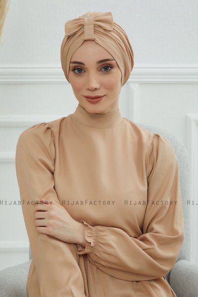 Agnes - Sand Baumwolle Turban