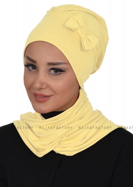 Bianca - Gelb Baumwolle Turban
