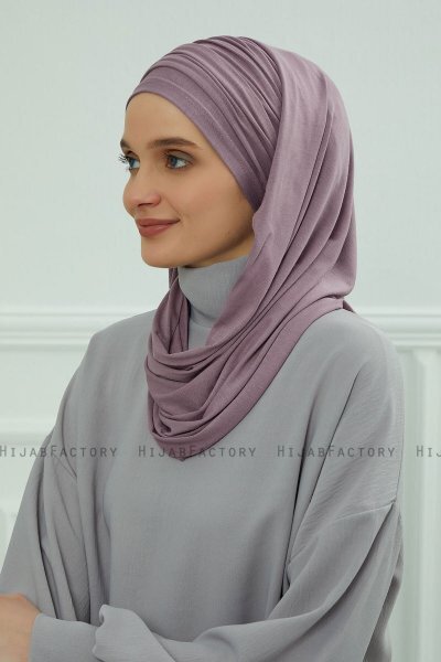 Rebecca - Lilac Baumwolle Turban