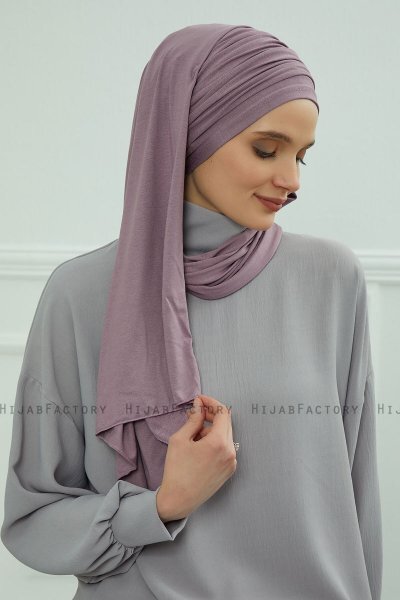 Rebecca - Lilac Baumwolle Turban
