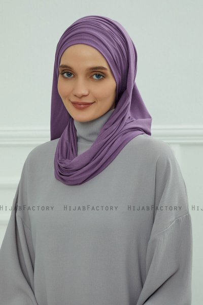 Rebecca - Violet Baumwolle Turban