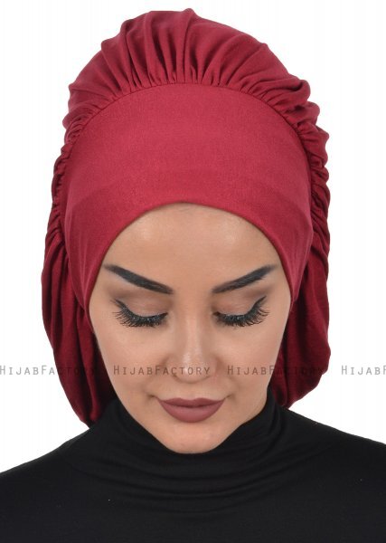 Isabella - Bordeaux Baumwolle Turban - Ayse Turban