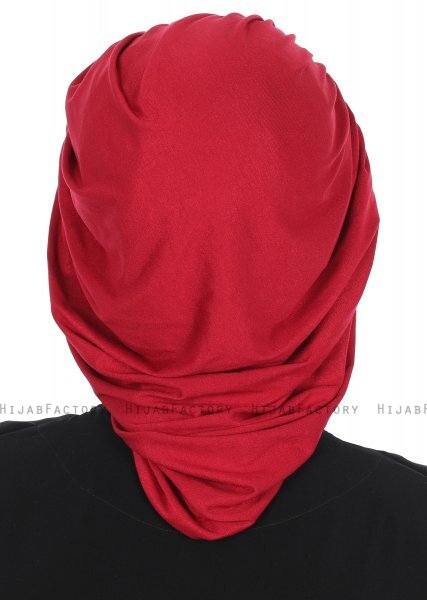 Isabella - Bordeaux Baumwolle Turban - Ayse Turban