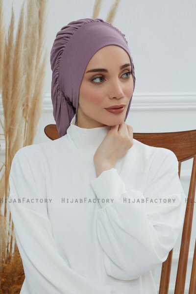 Isabella - Lilac Baumwolle Turban