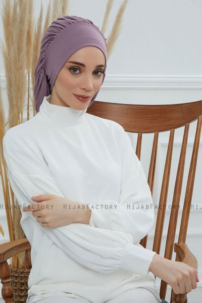 Isabella - Lilac Baumwolle Turban