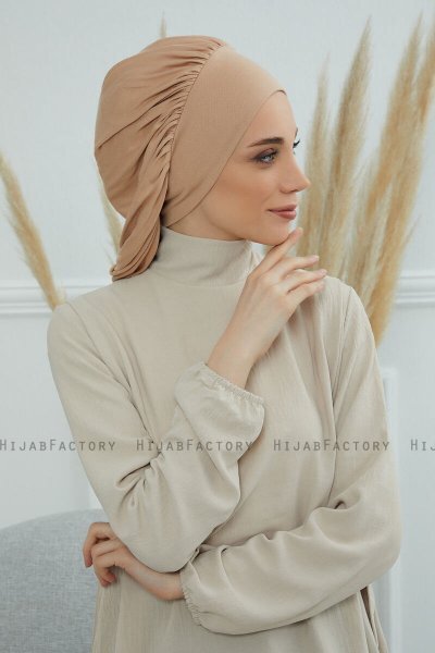 Isabella - Sand Baumwolle Turban